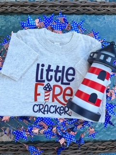 Little Firecracker tee - Giggles & Baskets