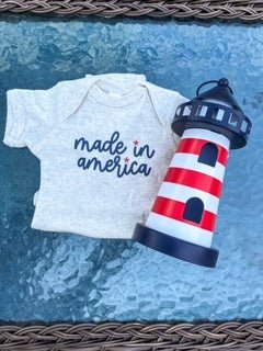 Made in America onesie - Giggles & Baskets