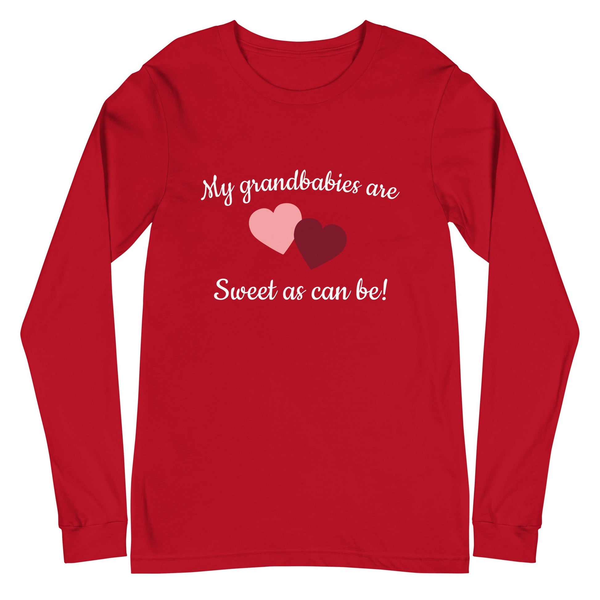 My grandbabies are the sweetest Long Sleeve Tee - Giggles & Baskets